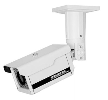 Охранная видеокамера наружного наблюдения с ИК-подсветкой до 55 метров