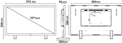 габариты монитора видеонаблюдения Smartec STM-425 STM_425_3s.jpg